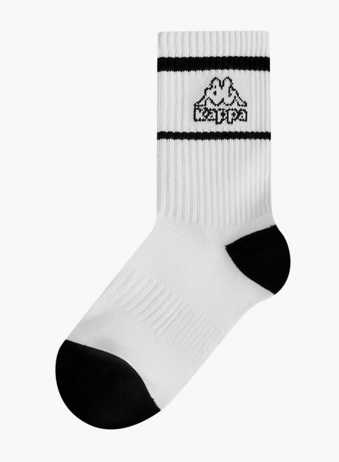 Kappa Pack Of 3 Crew Length Cotton Sports Socks - Image 2